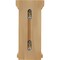 Ekena Millwork 4 3/4"W x 5"D x 10"H Traditional Recessed Corbel, Red Oak COR04X05X10TRRO - alternate 2